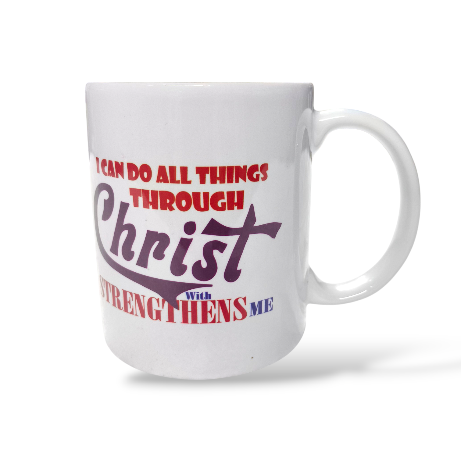 Premier Ceramic Coffee White Mug | Bible Verses Printed | Best Gift For Your Friend's For & Home Decor | D5