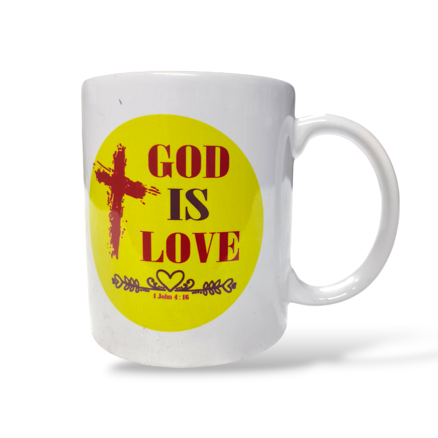 Premier Ceramic Coffee White Mug | Bible Verses Printed | Best Gift For Your Friend's For & Home Decor