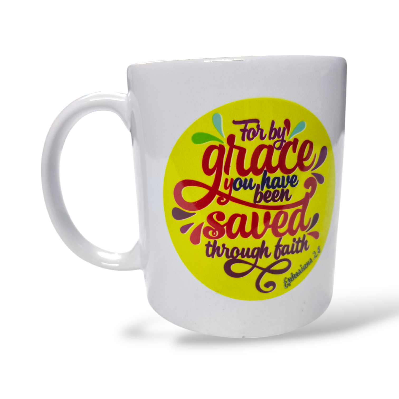 Premier Ceramic Coffee White Mug | Bible Verses Printed | Best Gift For Your Friend's For & Home Decor | D8