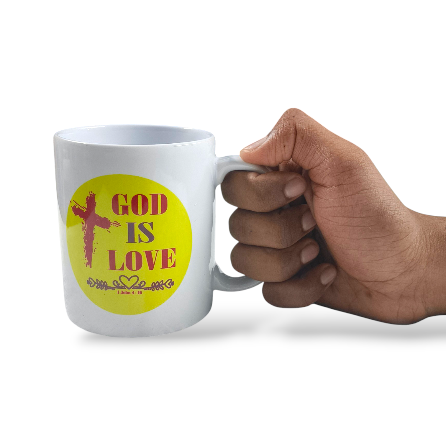 Premier Ceramic Coffee White Mug | Bible Verses Printed | Best Gift For Your Friend's For & Home Decor