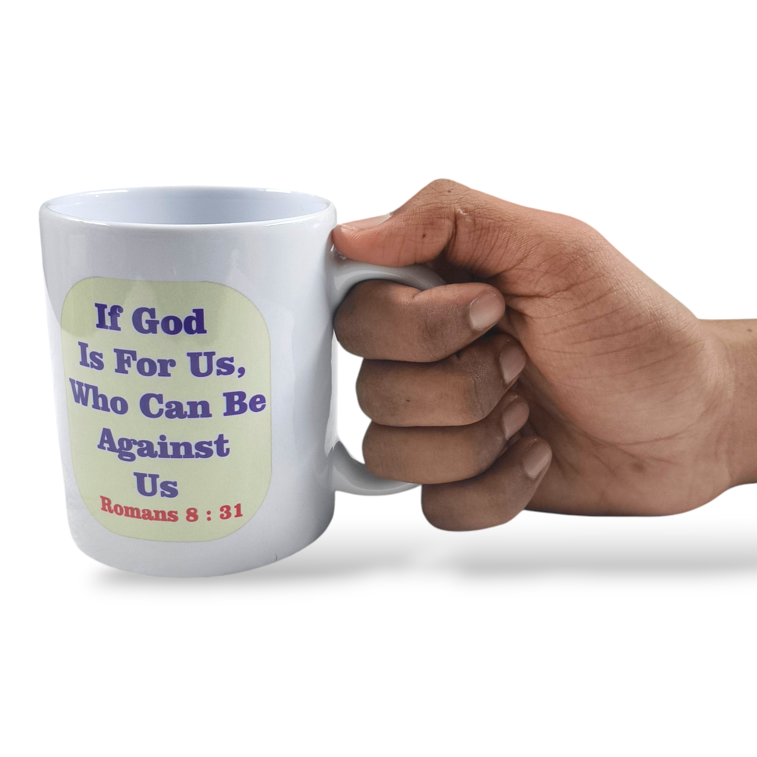 Premier Ceramic Coffee White Mug | Bible Verses Printed | Best Gift For Your Friend's For & Home Decor | D8