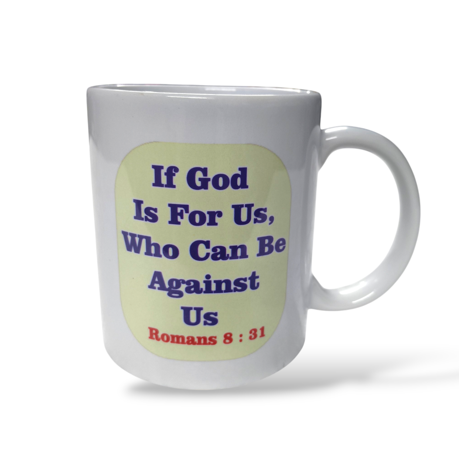 Premier Ceramic Coffee White Mug | Bible Verses Printed | Best Gift For Your Friend's For & Home Decor | D8