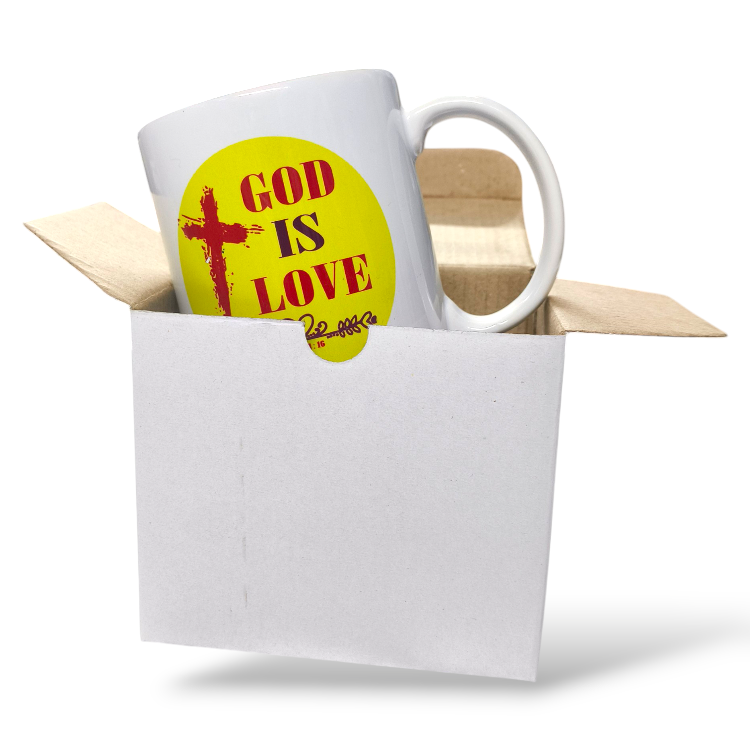 Premier Ceramic Coffee White Mug | Bible Verses Printed | Best Gift For Your Friend's For & Home Decor