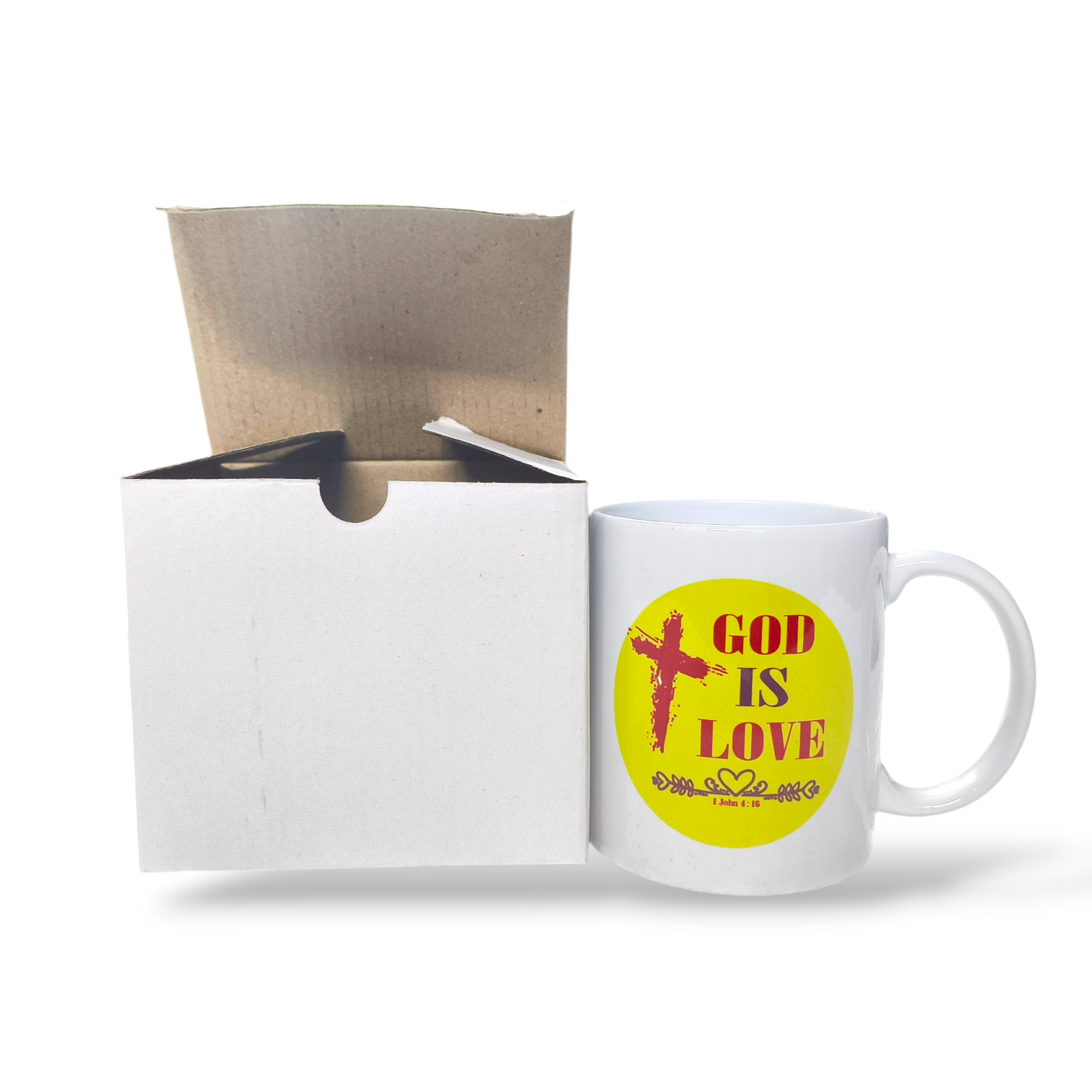 Premier Ceramic Coffee White Mug | Bible Verses Printed | Best Gift For Your Friend's For & Home Decor